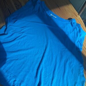 Blue free people top